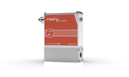 Thermischer Massedurchflussmesser mit IP67/NEMA 6 Schutz red-y industrial meter