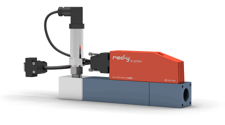 集成了Flow Measurement red-y智能背压控制器GSB的电子压力控制器