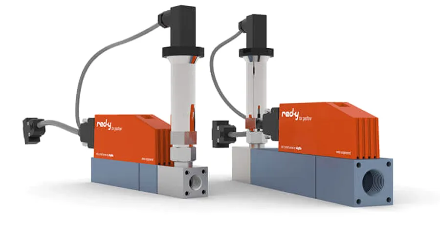 red-y pressure controller – Elektronische Druckregler für Gase mit integrierter Durchflussmessung