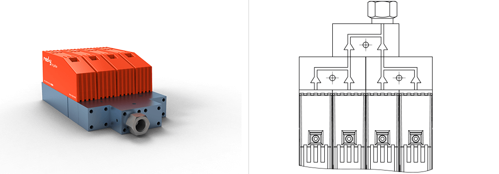 Gasblock-System GZB41/GRB41