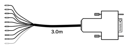 PAD Power Analog Digital Cable Anschlussschema