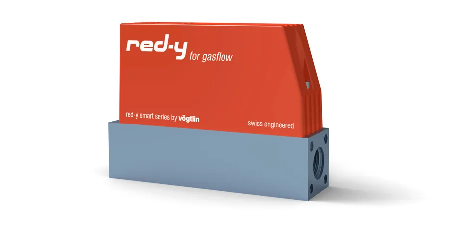 red-y smart series – Massedurchflussmesser für Gase in Aluminiumausführung